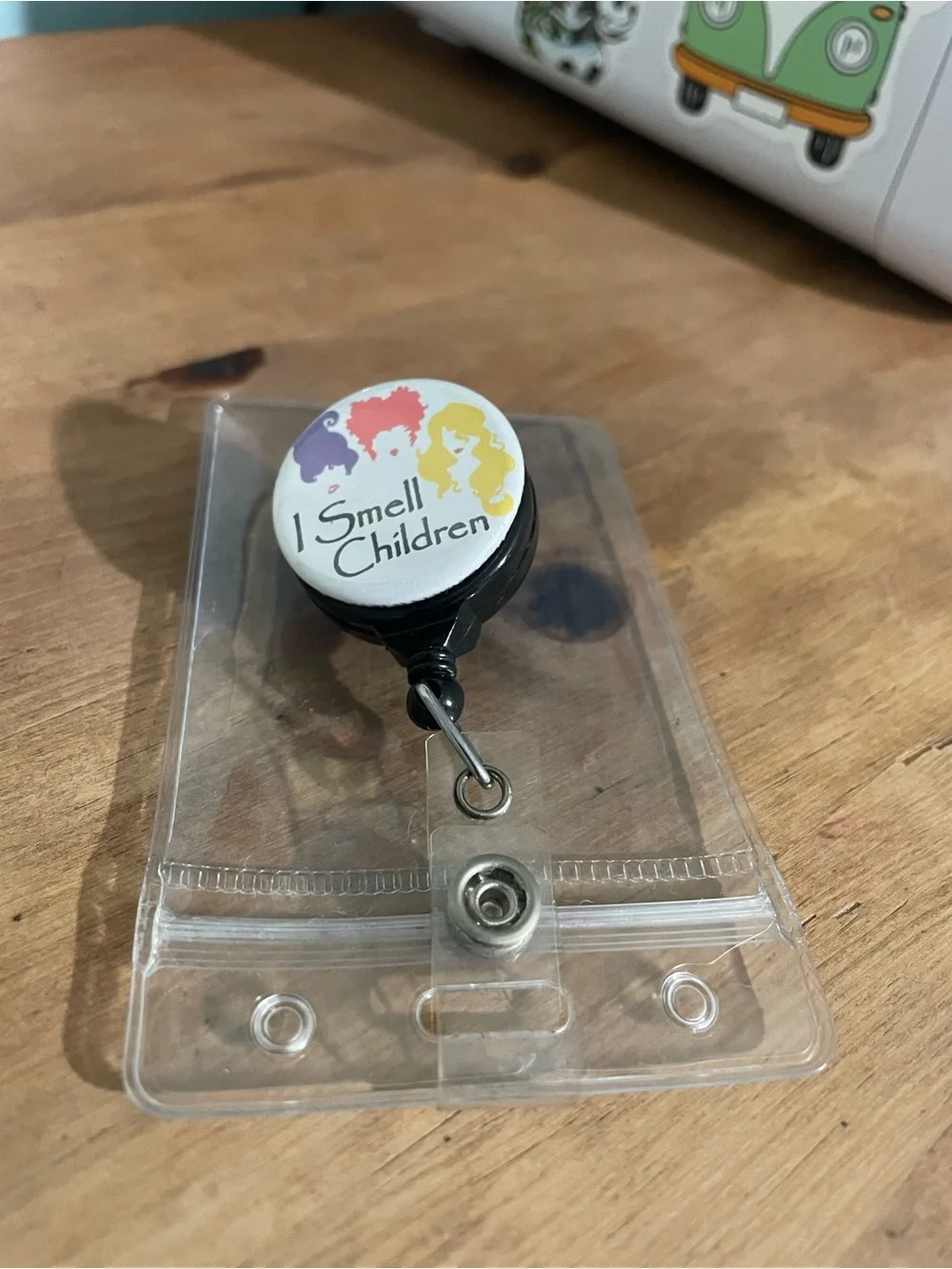 I Smell Children Retractable Badge Reel Holder